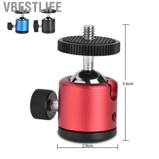 VBESTLIFE Đầu bóng xoay 360 Vít 1/4 cho chân máy ảnh DSLR Đầu đứng Ballhead