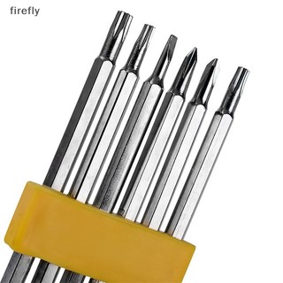 [Firefly] 7 Cái Tuốc nơ vít từ tính hình đặc biệt An ninh Tamper Proof Drill Bit Pentagonal Torx Tuốc nơ vít Dụng cụ cầm tay phẳng [VN]