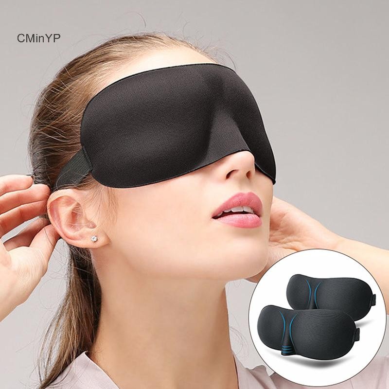 Cminyp Blackout Sleeping Eye Mask 3D Shading Blindfold Eyepatch - 1 Cái Glory