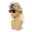 KIN 80s Disco Trang Phục Phụ Kiện Curly Rock Tóc Giả Vòng Cổ Kính Hippie Bộ Trang Phục