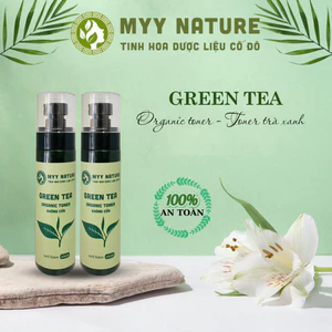 Toner Trà Xanh chai 100ml Myy Nature - Giảm Và Ngăn Ngừa Mụn, Làm Sạch Sâu Sác Lớp Bụi Bẩn Hiệu Quả