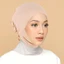 Mũ trùm đầu Hồi giáo MERIGGIARE, Mũ Ấn Độ Nữ Headwrap Modal Mũ Turban Hồi giáo, Quấn Đầu Dây Rút Co Giãn Bên Trong Mũ Hijab