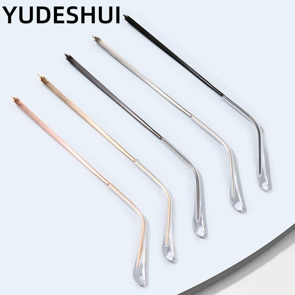YUDESHUI Chân thay thế, Vỏ chân trong suốt bằng kim loại Cánh tay kính, Công cụ sửa chữa chống trượt chất lượng cao Kính râm khung kính