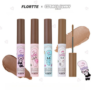 [Mới] FLORTTE × BUNNY Kem nhuộm lông mày Kem nhuộm lông mày lâu trôi không thấm nước tự nhiên Không dễ nhòe Kem nhuộm lông mày