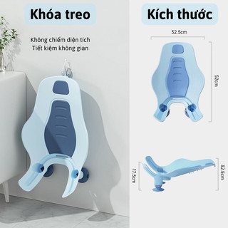 Ghế Nằm Tắm Ngồi Rửa Mông Cho Bé Sơ Sinh Ghế Tắm Nhanh, Chống Trượt Dụng Cụ Tắm An Toàn Tiện Lợi Cho Bé Sơ SinhMYD.23