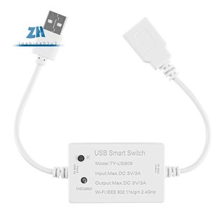 1 Cái Tuya USB Công Tắc Thông Minh Bộ Điều Khiển WIFI Ngắt Đa Năng Hẹn Giờ Cuộc Sống Thông Minh Cho Thiết Bị USB Cho Alexa Google Home