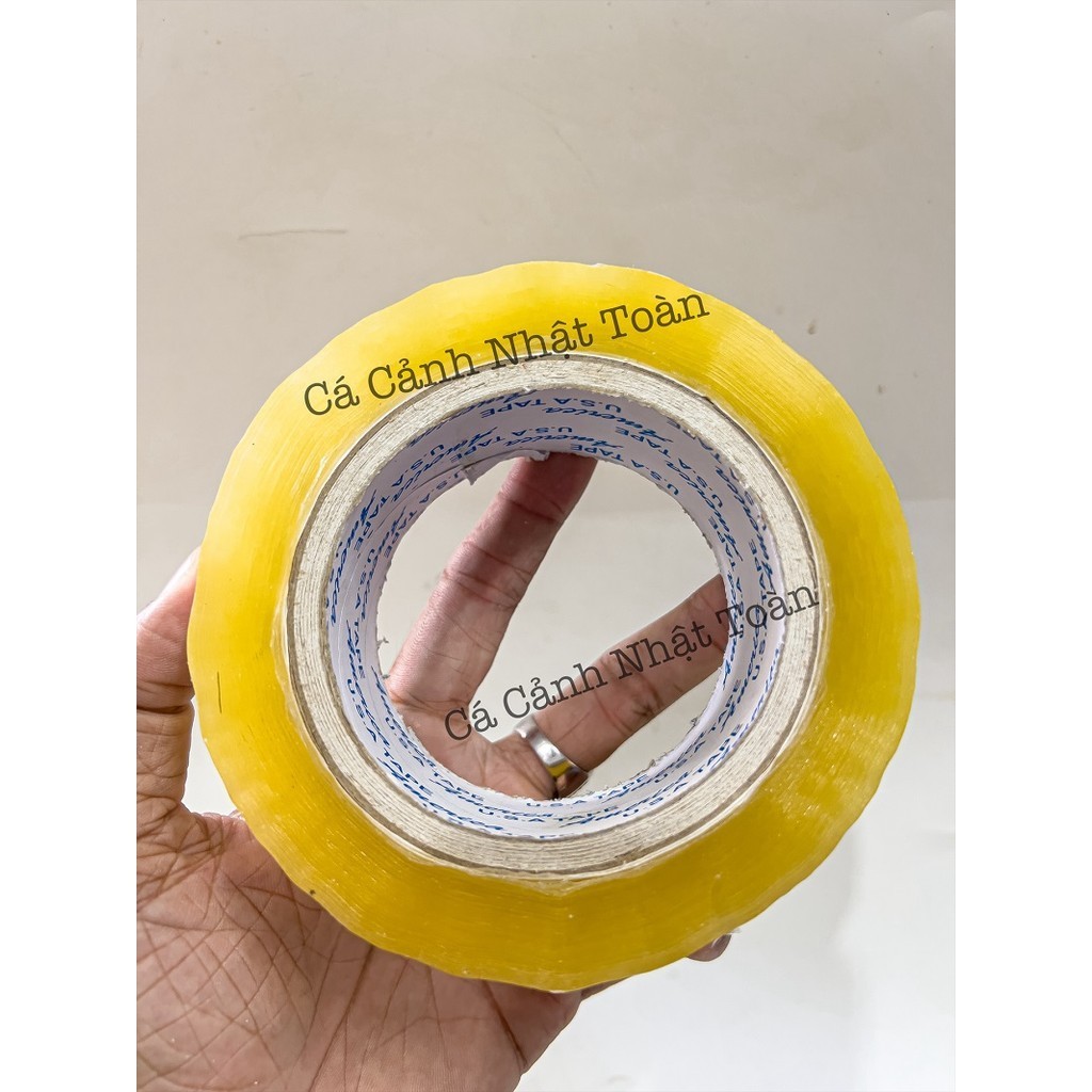 Băng Keo Trong Đóng Gói Hàng Hóa (200 vòng) (1 Cuộn 290 gram)