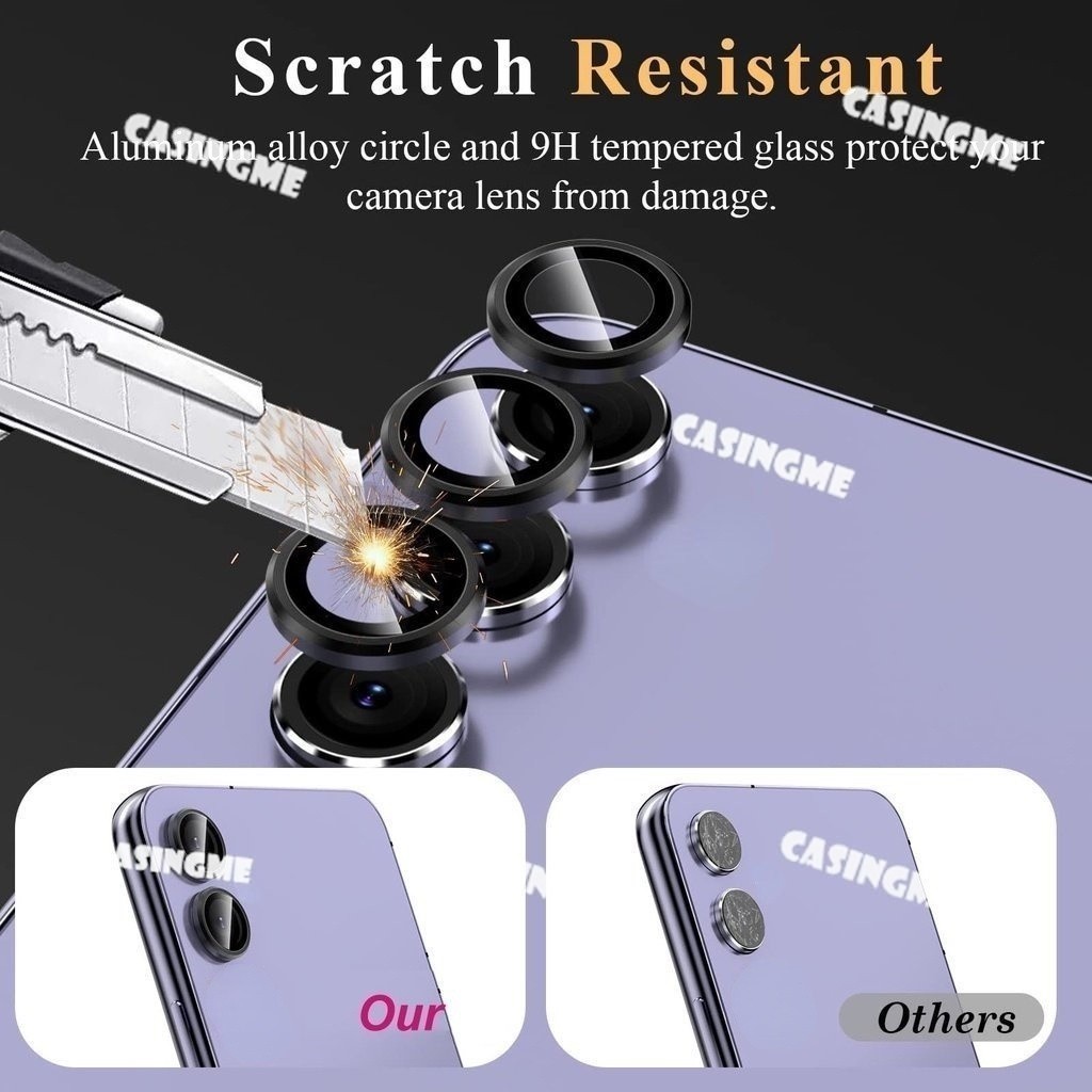 Oppo Reno11 F 5G Bảo Vệ Ống Kính Máy Ảnh Kim Loại Vòng Dành Cho Oppo Reno11F Reno 11F Reno 11 F F11 OppoReno11F 5G 2024 Camera Kính Cường Lực Bảo Vệ
