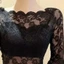 ESSENCEH Áo crop top nữ, Áo sơ mi nửa tay thêu xuyên thấu, Áo thun ren cổ một chữ thanh lịch dành cho nữ