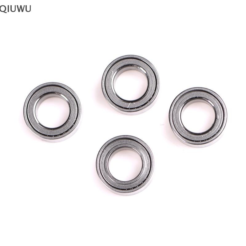 Qiuwu 4 vòng bi MR74ZZ 4 * 7 * 2.5 4x7x2.5mm tấm chắn kim loại MR74Z vòng bi Mới.