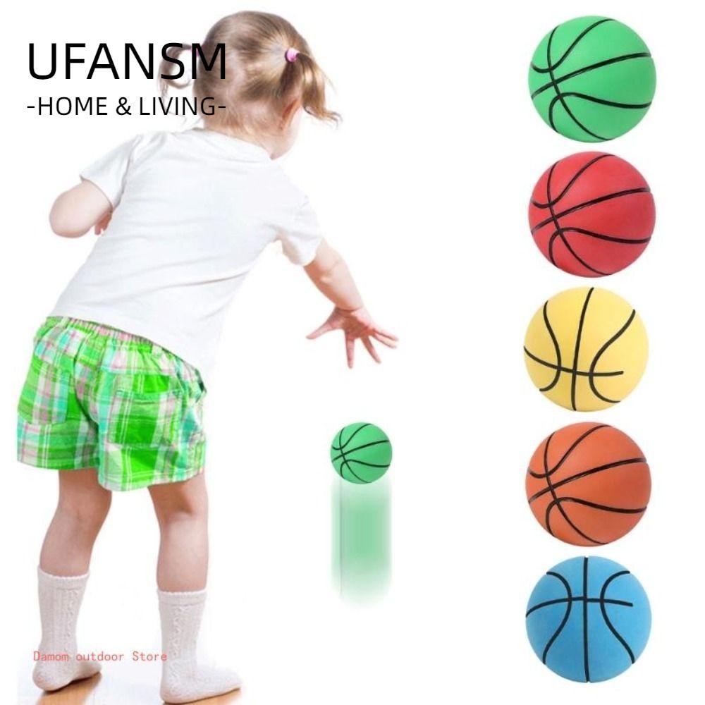 Bóng rổ cao su Mini UFASM, Đồ chơi trẻ em Trò chơi thể thao ngoài trời ...