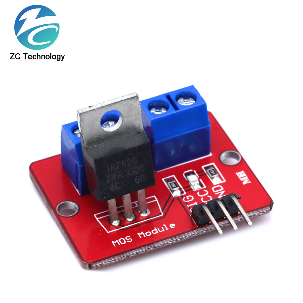 0-24V Top Mosfet Nút IRF520 MOS Mô-đun trình điều khiển cho Arduino MCU ...