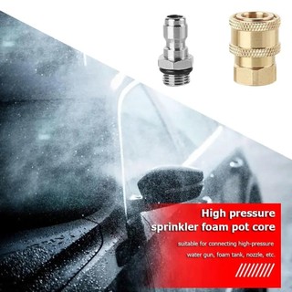 Bộ khớp nối nhanh ren 14mm máy rửa xe (khớp nối nhanh 1/4 inch)