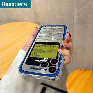 ibumpers Ốp Điện Thoại iPhone Độc Lạ Hài Hước In Họa Điện thoại Ốp lưng TPU Mềm Trong Suốt Chống Sốc Cho Iphone 15 14 12 13 11 Pro Max 7 8 Plus X Xs XR Xs Max