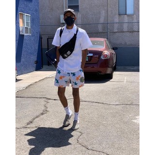 Eric Emanuel EE Cơ Bản Ngắn NEW YORK CITY SKYLINE 2022 Quần Short Nam Thể Thao Quần Tập gym Mùa Hè Tập gym Tập gym Quần Short Lưới