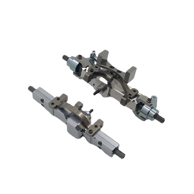 Support De Servo En Métal Titane Pour WPL C14, B14, B24, MN, D90, D91 - 81x52x8mm - 1:12/1:16