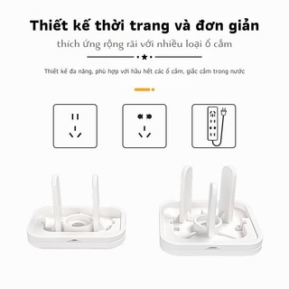 Nút bịt ổ điện bảo vệ an toàn cho bé Bunnies  chống giật cao cấp nhỏ gọn chắc chắn có quai cầm tiện lợi
