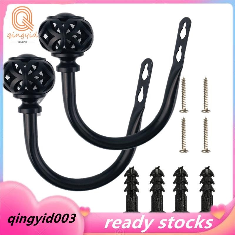 [Qing] 1 Cặp Móc Rèm Kim Loại - Rèm Treo Tường Retro Giữ Lưng Móc Treo ...