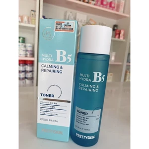 Nước hoa hồng phục hồi, dưỡng trắng Prettyskin Multi Hydra B5 205ml ( Hàn Quốc)