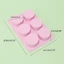 Cc 4 6 Khoang Tròn Fondant Khuôn Socola Bánh Dụng Cụ Nướng Bánh Handmade-Soap Trang Trí Khuôn Silicon Dễ Dàng Vệ Sinh