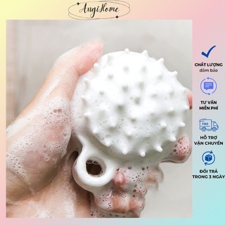 Lược Gội Đầu Silicon Massage Da Đầu ANGIHOME