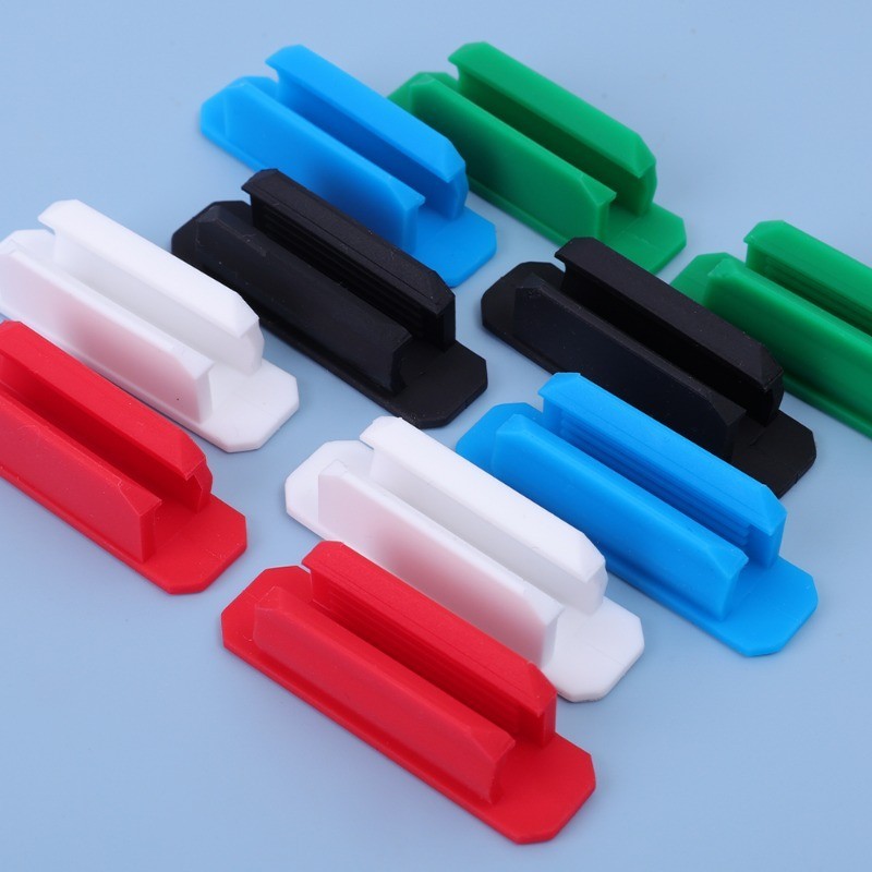 Dành cho Bút đánh dấu, Bút bi, Bút chì - Kẹp bút silicon tự dính - Đế trưng bày văn phòng phẩm - Giá đỡ lưu trữ bút chì treo tường - Dụng cụ sắp xếp máy tính để bàn văn phòng tại nhà