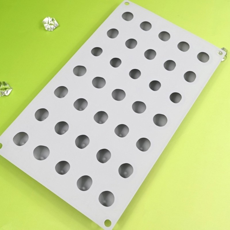 SHI Món Tráng Miệng Khuôn Silicon Chất Liệu Khuôn Socola Dụng Cụ Trang Trí Bánh Cho Nhà Bếp