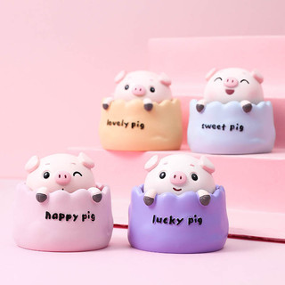 Hình Chú Heo Dễ Thương Lắc Đầu Nhựa Búp Bê Đồ Trang Trí Đồ Trang Trí Đồ Trang Trí Quà Tặng