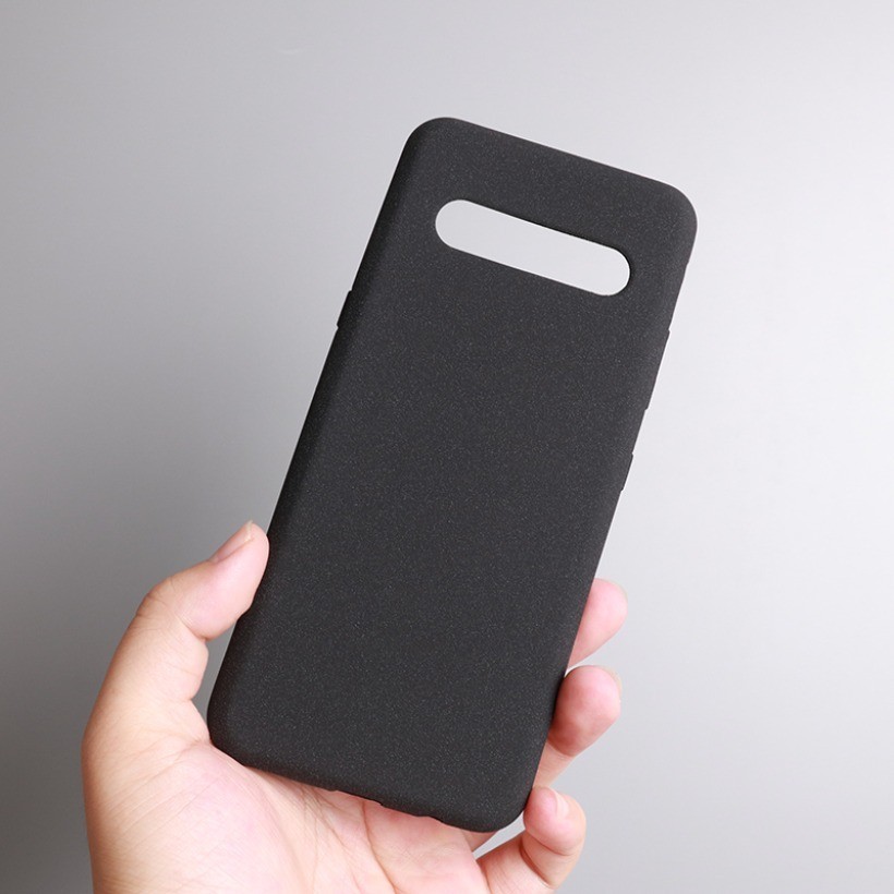 Dành Cho LG V20 V30 V40 V50 V60 ThinQ 5G G7 G8 G8X G8S ThinQ Nhung Chống Vân Tay Vỏ Cát Mềm Mờ Mỏng TPU Vỏ Điện Thoại