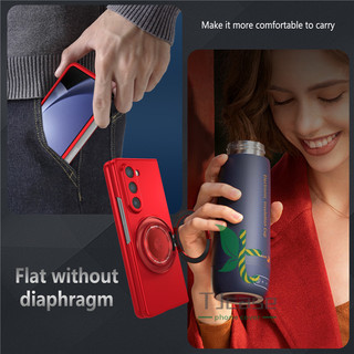 Ốp Lưng Siêu Mỏng Siêu Từ Tính Samsung Galaxy Z Fold 5 Z Fold 7 Z Fold 6 Sạc Không Dây Xoay Vòng Giá Đỡ