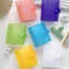 GREA Ring Binder Notepad, Dòng Ngang Macaron Màu Rời Sổ Tay, Sáng Tạo Đôi Lỗ DIY Tay Tài Khoản Sách Quà Tặng
