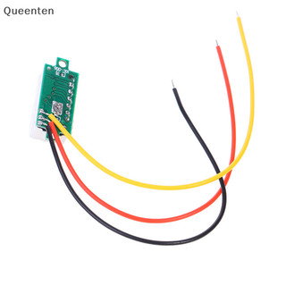 Vôn kế kỹ thuật số Queenten 0,28 Inch Máy kiểm tra điện áp 0-100V Vôn kế Máy dò QT