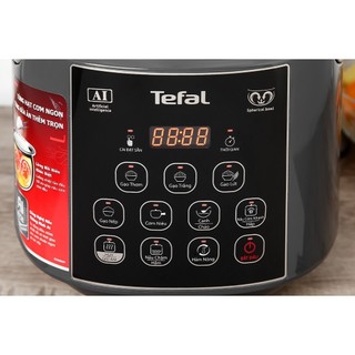 Nồi cơm điện tử Tefal RK736B68 - 1.8L - 750W - Lòng nồi dày 1.985mm - Bảo hảnh 24 tháng