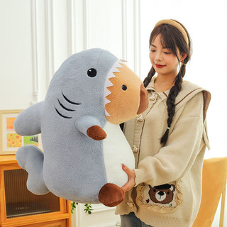 Kapibara Búp bê Capybara biến hình cá mập dễ thương Gối sang trọng