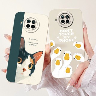 Ốp Lưng Hoạt Hình Dễ Thương Cho Xiaomi Mi 10T Lite 5G / Mi 10i 5G / Redmi Note 9 Pro 5G Bao Thỏ Gấu Trúc Hoạt Hình Chống Sốc Mềm