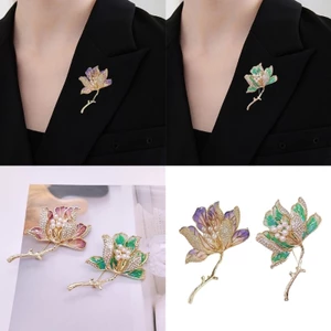 Exhila Thời Trang Cua Hoa Trâm Cài Cho Nữ Có Men Và Hợp Kim Đa Năng Phụ Kiện Cho Mọi Phong Cách