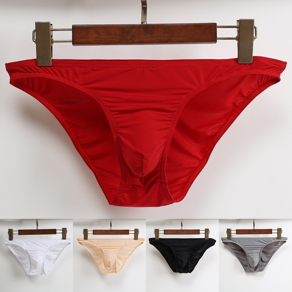 ⚡Tin TỨC MỚI CHO NAM⚡Gợi Cảm Nam Bulge Túi Thông G-String Quần Lót Bikini Chắc Chắn Quần Đùi Quần Lót