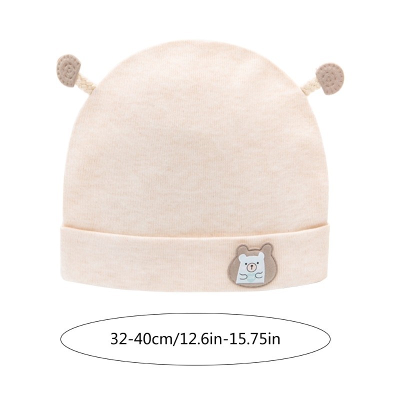 Dasbsug Mũ Bé Dễ Thương Sơ Sinh Bonnet Cotton Bệnh Viện Mũ Xuân Hè Mũ Điều Dưỡng