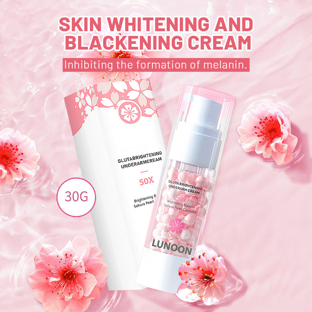 KEM DƯỠNG DA LUNOON SAKURA GLUTA BRIGHTENING CREAM 30g Kem trị thâm ...