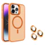 Ống Kính Kim Loại Nhẫn Đứng Từ Tính Ốp Lưng Điện Thoại Tương Thích Cho iPhone 17 Pro Max 16 Plus 15 14 13 Camera Kính Bảo Vệ Vỏ Mềm 17 Air