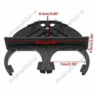 Giá đỡ cốc uống nước kép phía sau màu đen cho-BMW 525I 528I 530I 540I 5 Series E39 có thể thu vào 51168184520