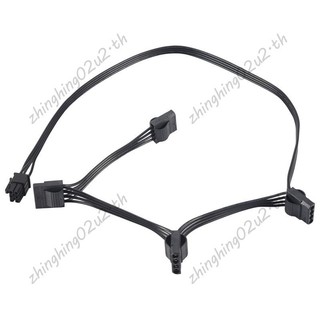 Cáp cấp nguồn mô-đun 6Pin đến 4 Molex Cáp 6Pin đến 4 IDE cho CORSAIR RM1000X RM850X RM750X RM650X RM550X Mô-đun