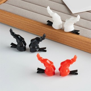 Capa Quỷ Mini Rồng Sừng Kẹp Tóc Halloween Cosplay Hóa Trang Mũ
