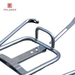 Hilabee Xe Đạp Giá Trước Pannier Rack Thiết Bị Hành Lý Du Lịch Tàu Sân Bay