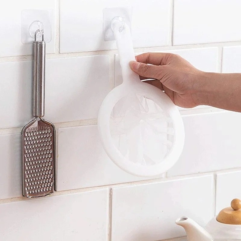 Bộ lọc lưới lọc Nylon có thể tái sử dụng 100 / 200 / 400mesh có tay cầm / Bộ lọc lưới siêu mịn nhà bếp