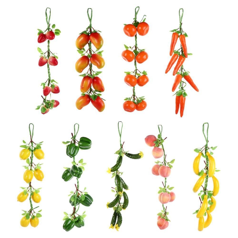 Thực vật trái cây nhân tạo DARON 1pc Trang trí bọt nhà bằng nhựa Rau giả