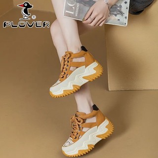 Giày Sandal Thể Thao Đế Dày PLOVER Nữ Mùa Xuân Cao Cấp Rỗng Giày Trắng Retro Tất Cả Trận Đấu Giày Dép Thể Thao Đế Dày Giày Sandal Nữ Mùa Xuân Cao Cấp Rỗng Giày Retro Giày Lỗ Tất Cả Trận Đấu