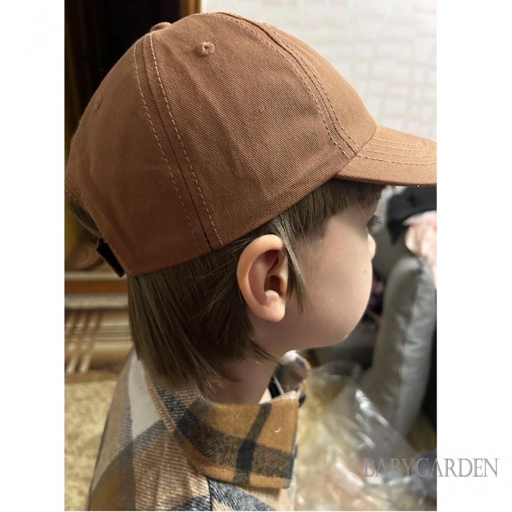 Baga-1-5 Tuổi Bé Trẻ Em Mũ Bóng Chày Phong Cách Thường Ngày Màu Sắc Có Thể Điều Chỉnh Mũ Chống Nắng Mùa Hè Phụ Kiện Ngoài Trời