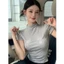 Áo cộc mùa hè cách điệu hottrend thiết kế cổ lọ from dáng croptop phong cách Korean XIMIMI SP265