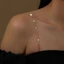 Dây đeo áo ngực đính đá AWNGD, Dây đeo vai đồ lót có thể tháo rời vai gợi cảm, Dây đeo áo ngực chống trượt trang trí có thể điều chỉnh thanh lịch Áo ngực thay thế